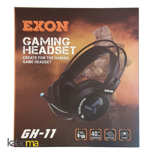 هدست مخصوص بازی اکسون مدل EXON GH-11 - Image 5