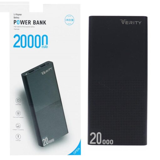 شارژر همراه وریتی مدل V-PA120-20B ظرفیت 20000 میلی آمپر ساعت - Image 5