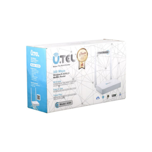 مودم روتر ADSL2 Plus بی سیم یوتل مدل A304 - Image 4