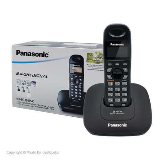تلفن بی سیم پاناسونیک مدل KX-TG3611BX - Image 3