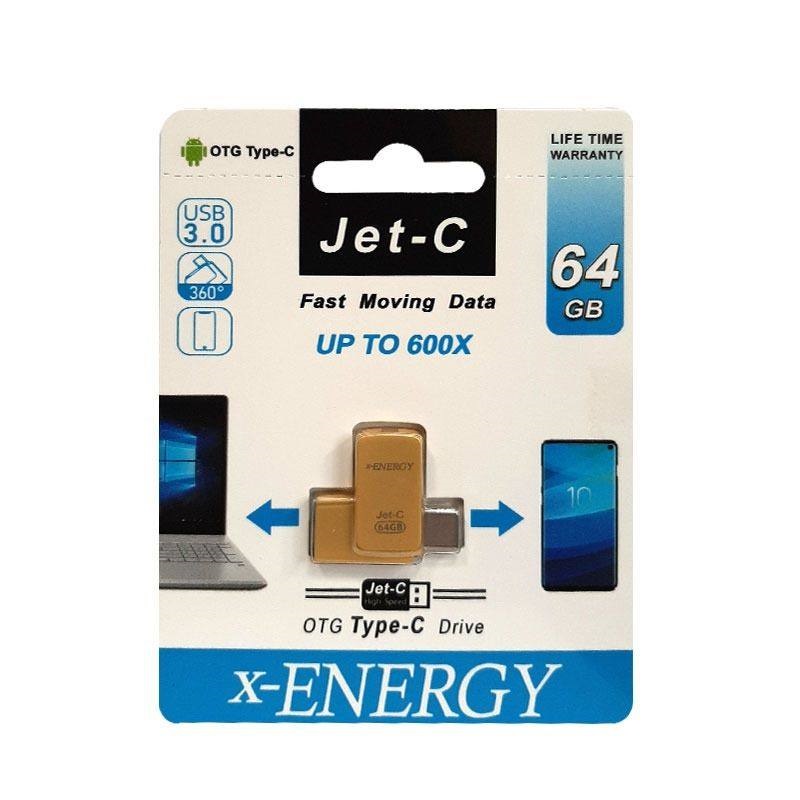 فلش ایکس-انرژی مدل JET-C ظرفیت 64 گیگابایت