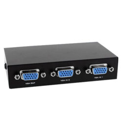 سوئیچ VGA دوپورت با آداپتور SHARK
