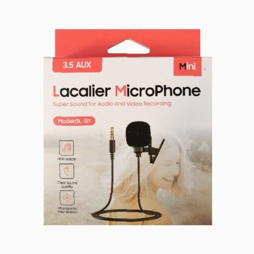 میکروفون یقه ای دو خط Lacalier GL-121