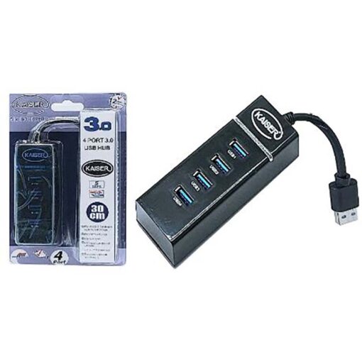 هاب 4 پورت usb3 مدل KH13 برند KAISER