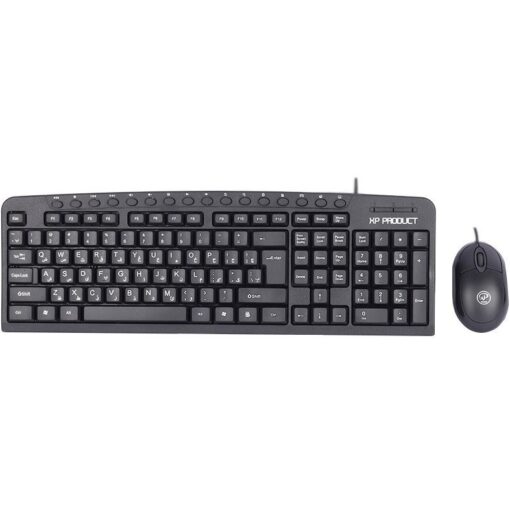 کیبورد موس سیم دار XP-10600