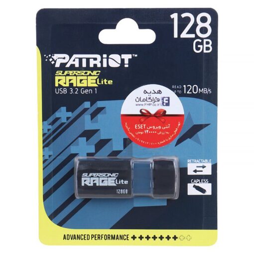 فلش 128 گیگ برند PATRIOT RAGE LITE