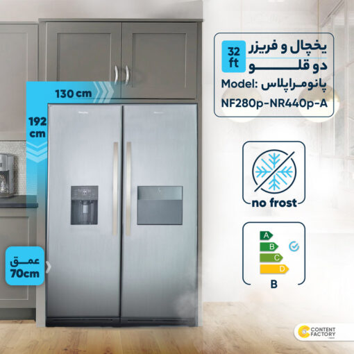 یخچال فریزردوقلو هیمالیا مدل پانوراما - Image 3